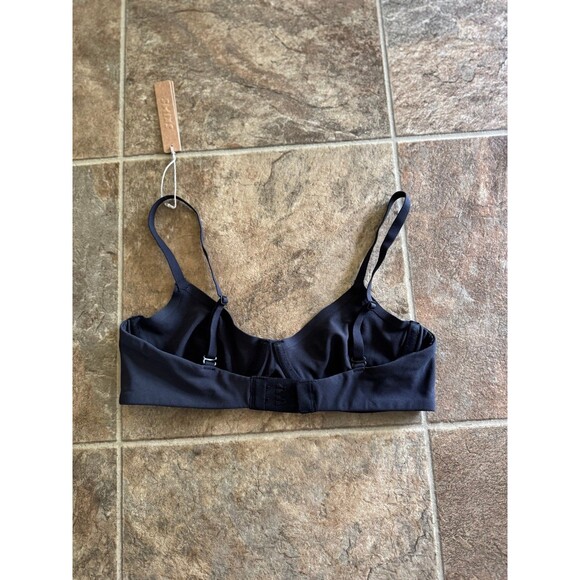 Skims Fits Everybody Unlined Demi Bra Onyx Size 34B - Picture 5 of 8